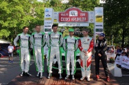 Rallye Český Krumlov: Dojezd posádek do cíle